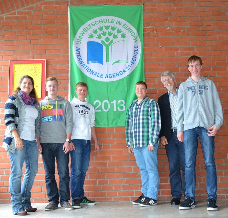 Umweltschule 2013 Fahne